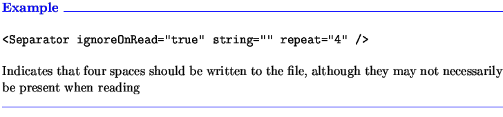 $\textstyle \parbox{6.3in}{\textcolor{blue}
{\textbf{Example \hrulefill}}\\
\pa...
...ey may not necessarily be present when reading
\\ \textcolor{blue}{\hrulefill}}$